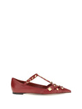 Valentino Garavani Studdy Flat — Red