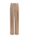 Tom Ford Silk Trousers — Beige