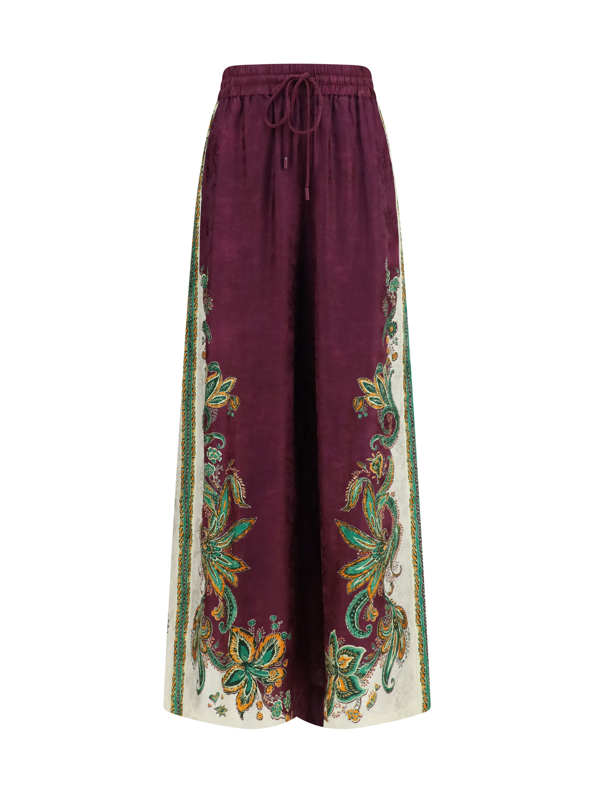 Alemais Ruthie Trousers — Burgundy