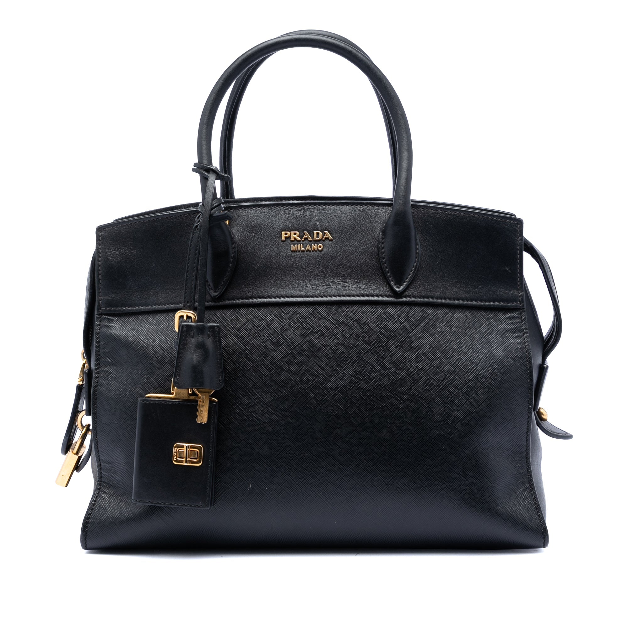 Saffiano and City Calf Esplanade Satchel