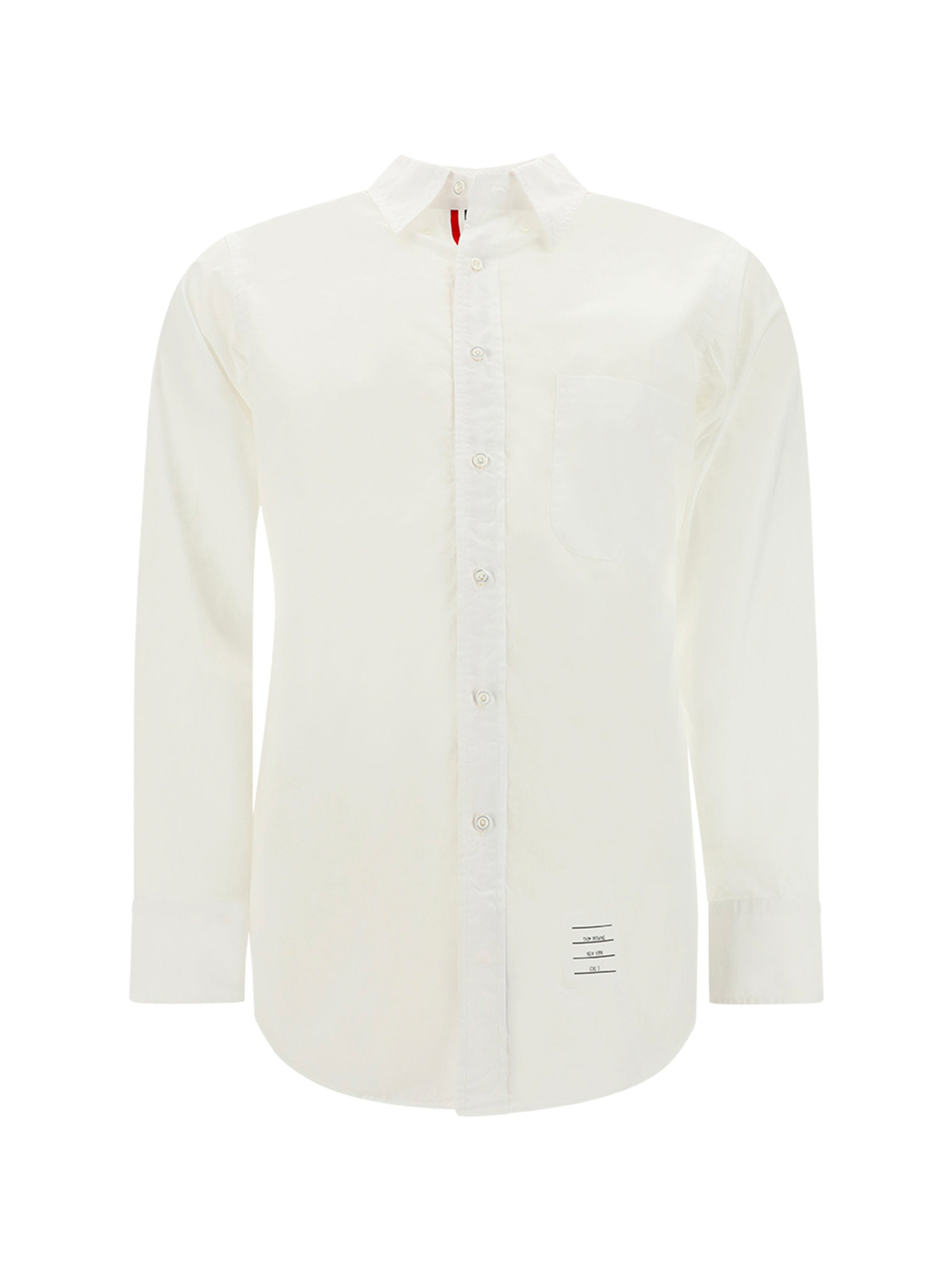 Camisa de algodón Thom Browne - Blanca