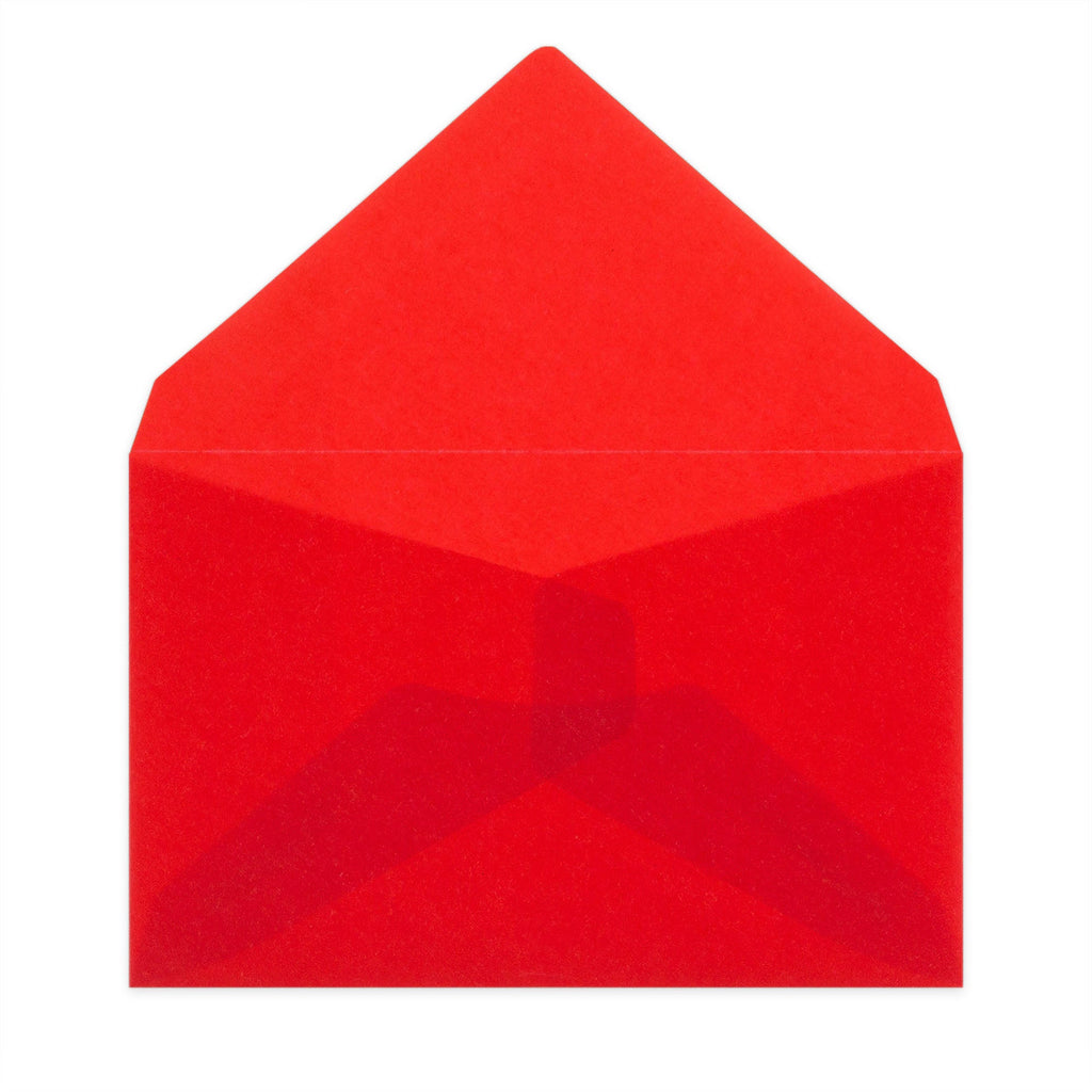 Coloured Translucent Envelopes