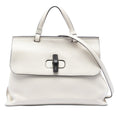 Medium Calfskin Bamboo Daily Satchel