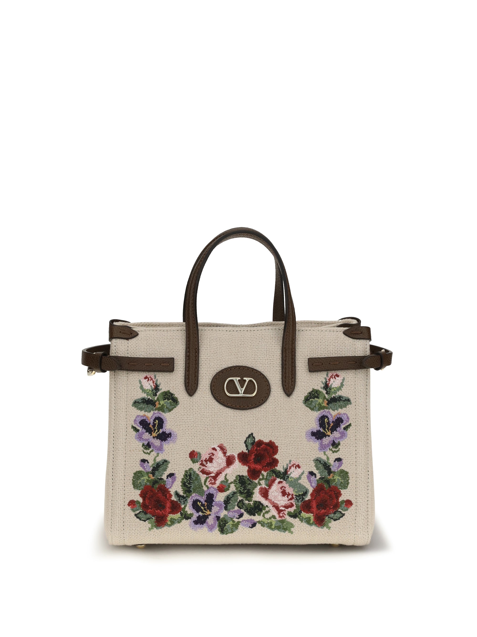 Bolso de mano Valentino Garavani Antibes — Beige