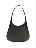 Khaite Hobo Shoulder Bag — Black