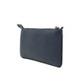 Pebbled Leather Swing Wristlet Pouch