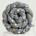 TRENZA PROTECTORA CUNA & CAMA | Colección Especial SNOOPY Gris (Pre-Order)