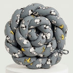 TRENZA PROTECTORA CUNA & CAMA | Colección Especial SNOOPY Gris (Pre-Order)