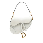 Grained Calfskin Saddle Bag