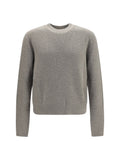 Suéter de cuello redondo Rick Owens de mezcla de cachemir - Gris