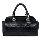 Stitched Lambskin Cannage Handbag