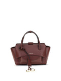 Hidesins Flap Top Handle Bag — Wine