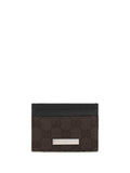 Gucci GG Fabric Card Case — Brown