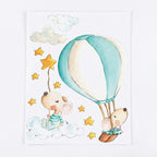 VINILO INFANTIL | GLOBO A LAS ESTRELLAS MENTA