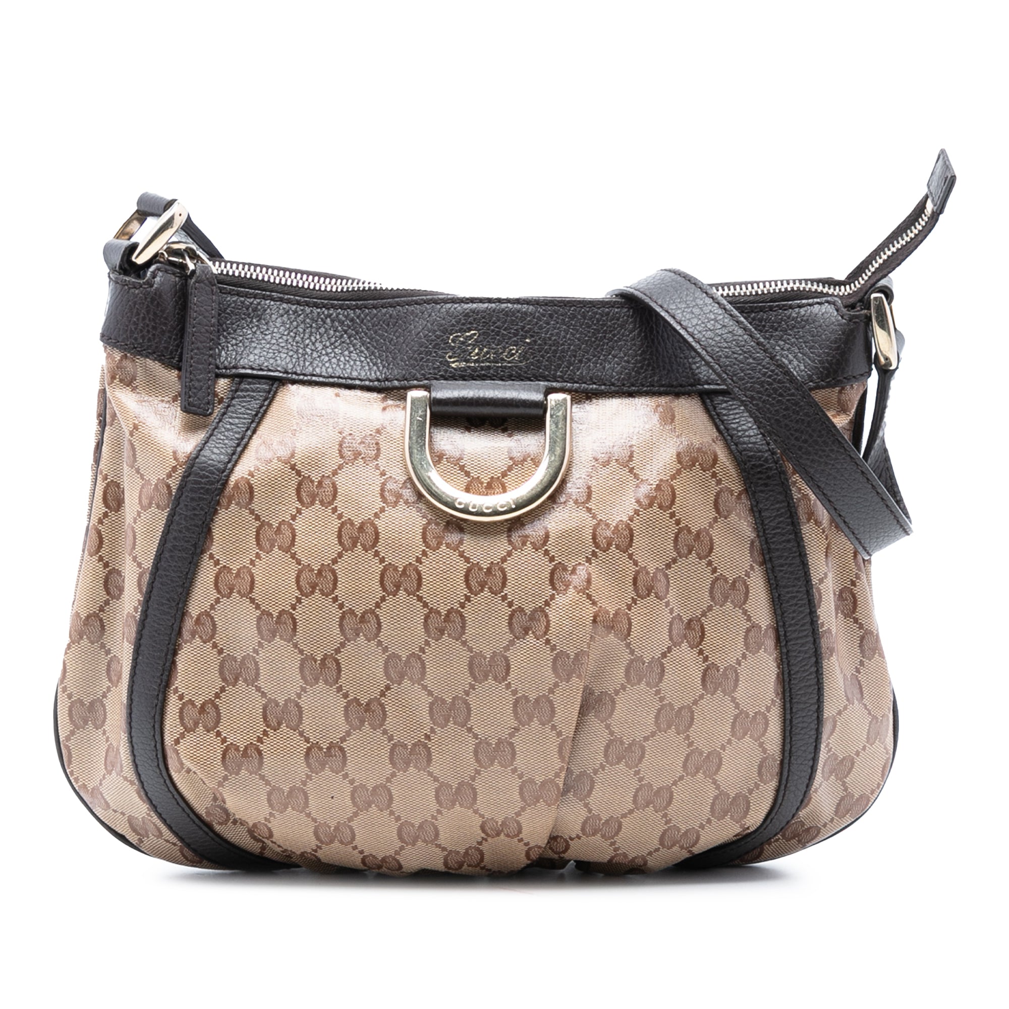 GG Crystal Abbey D Ring Crossbody