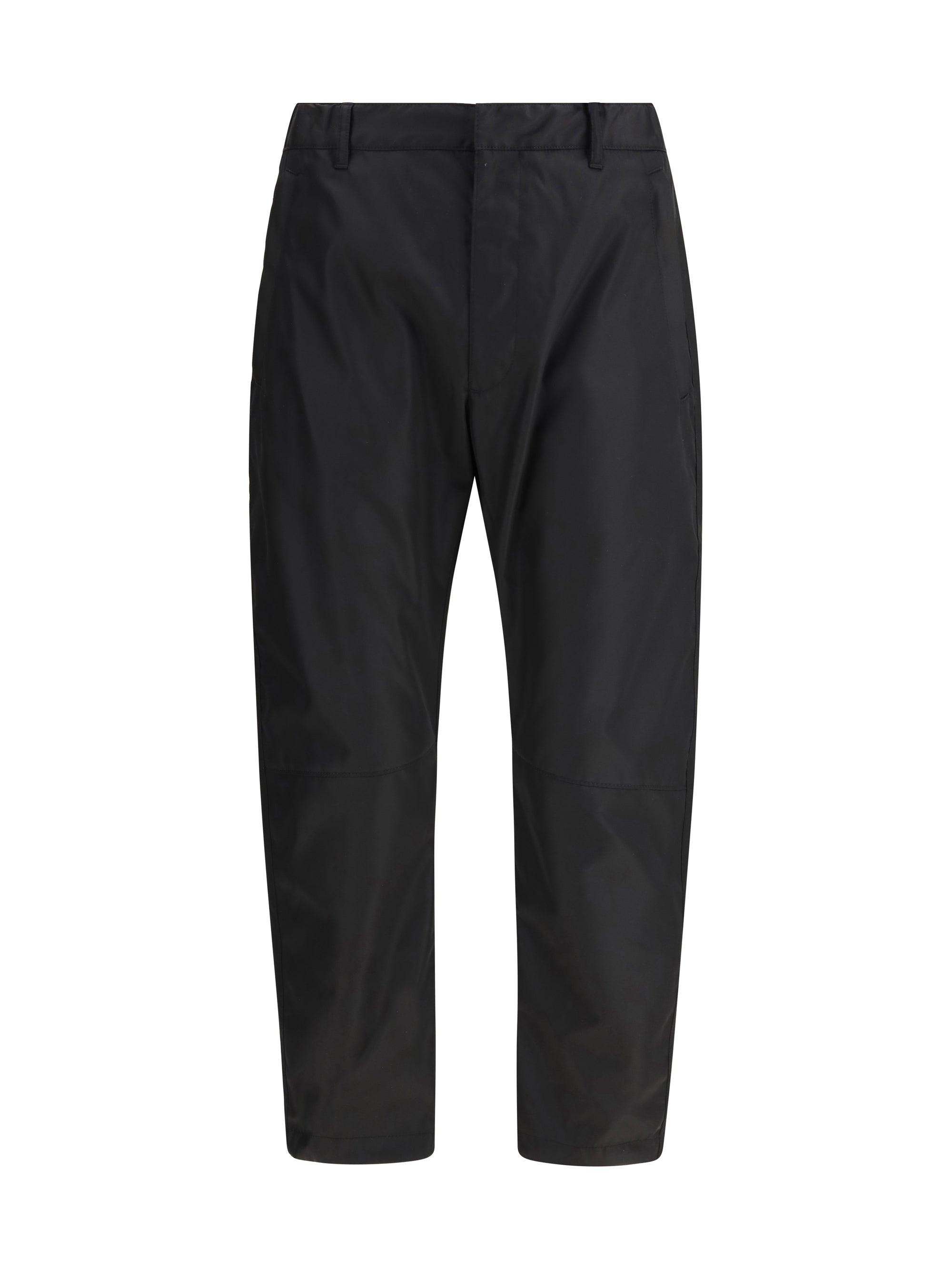 Prada Re-Nylon Trousers — Black