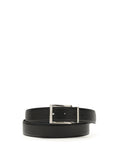 Ferragamo Reversible Calf Leather Belt — Blue