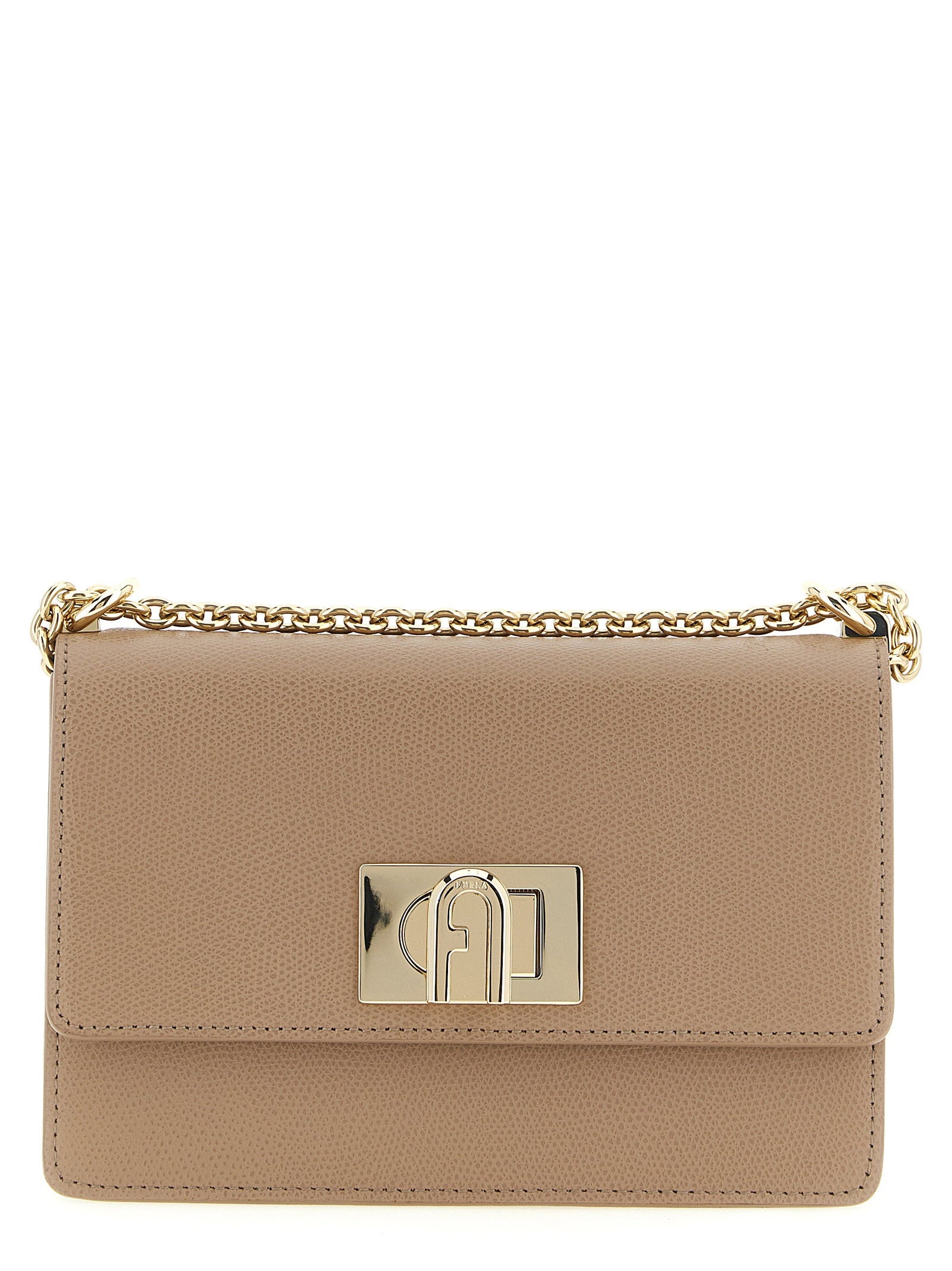 Furla Crossbody Bag — beige