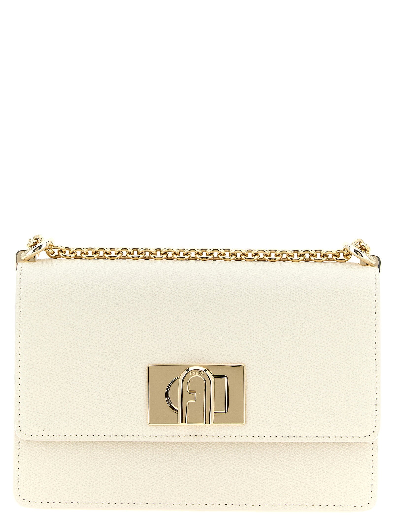 Furla Shoulder Bag — cream