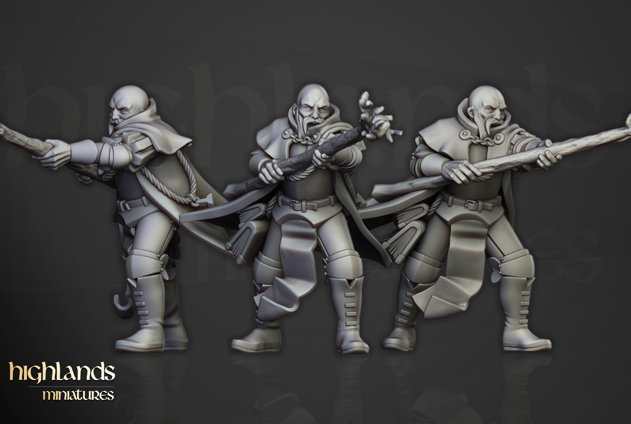 Wizard, Highlands Miniatures