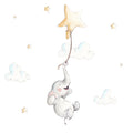 Vinilo Decorativo Infantil ELEFANTITO FELIZ - SUEÑOS DE CIGUEÑA