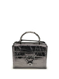 Coccinelle Arlettis Droplet Top Handle Bag — Gray