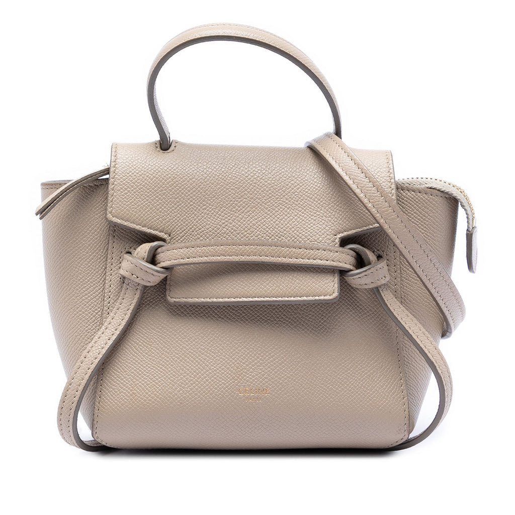 Pico Grained Calfskin Belt Bag