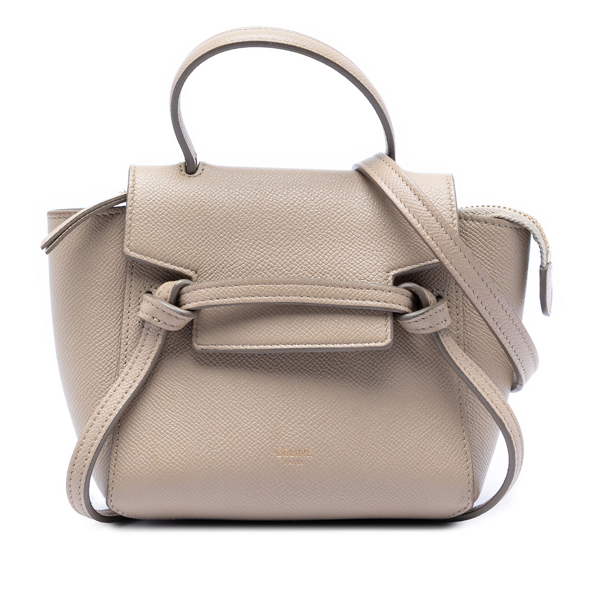 Pico Grained Calfskin Belt Bag