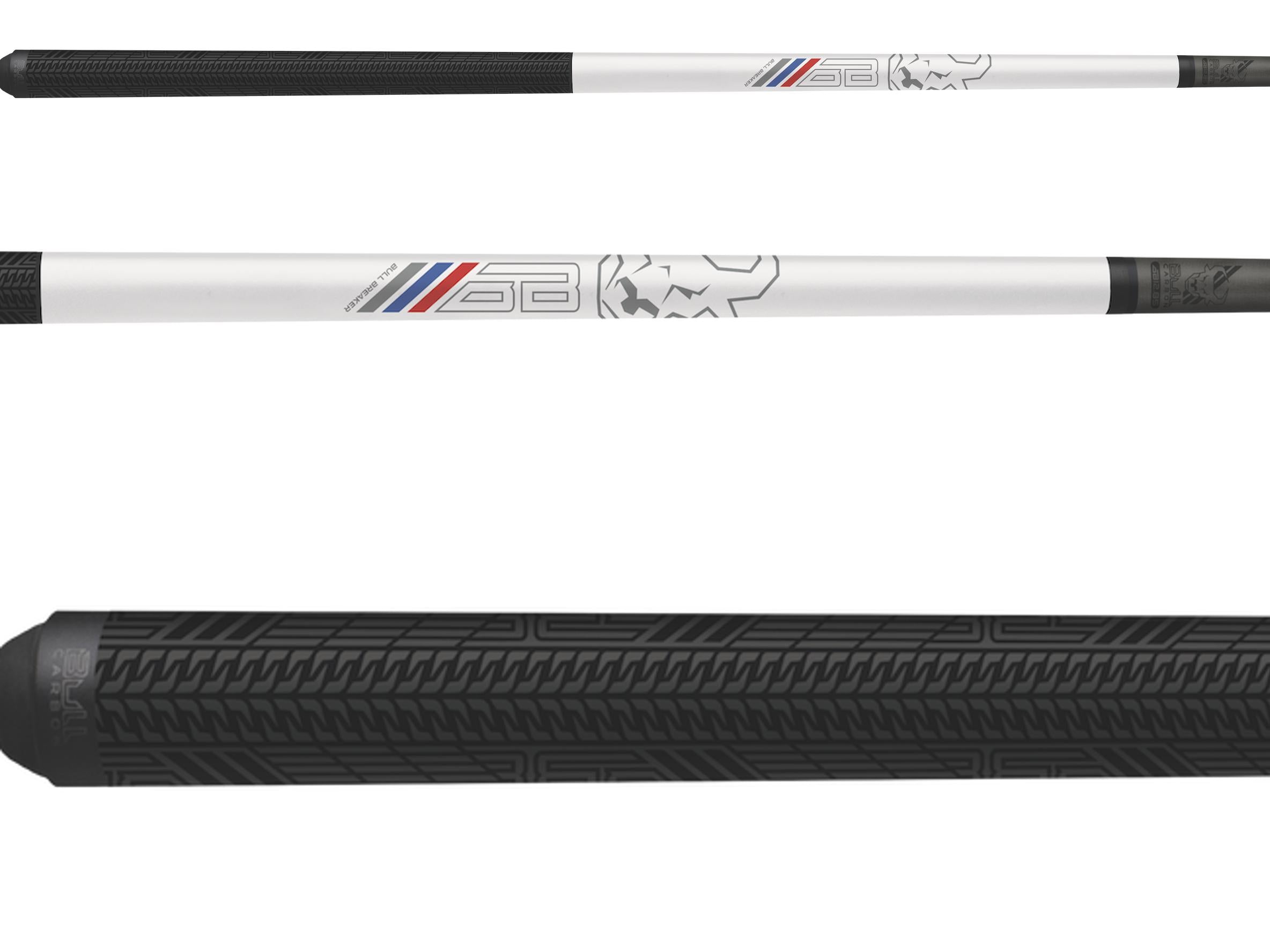 Bull Breaker Matte White with Sport Wrap
