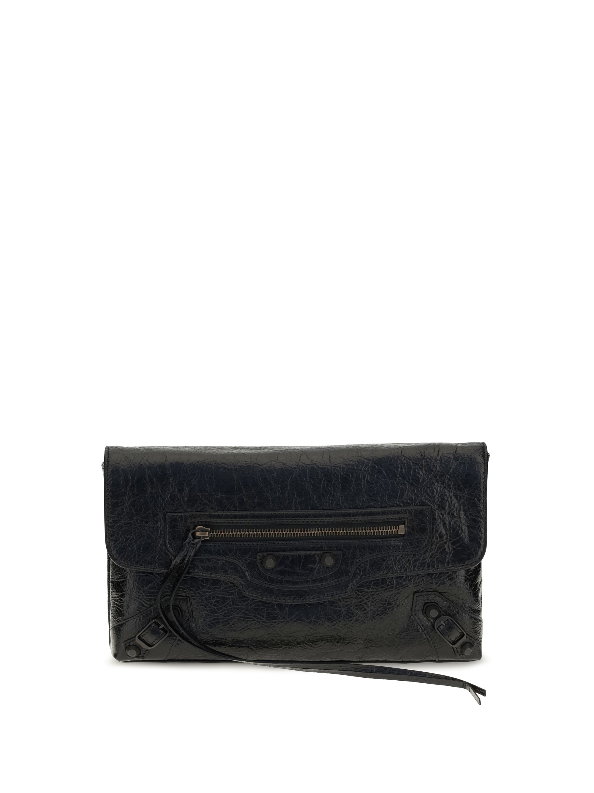 Balenciaga Le City Clutch — Black