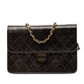 CC Quilted Lambskin Single Flap