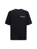 Dsquared2 Signature Embroidered Logo T-Shirt — Black