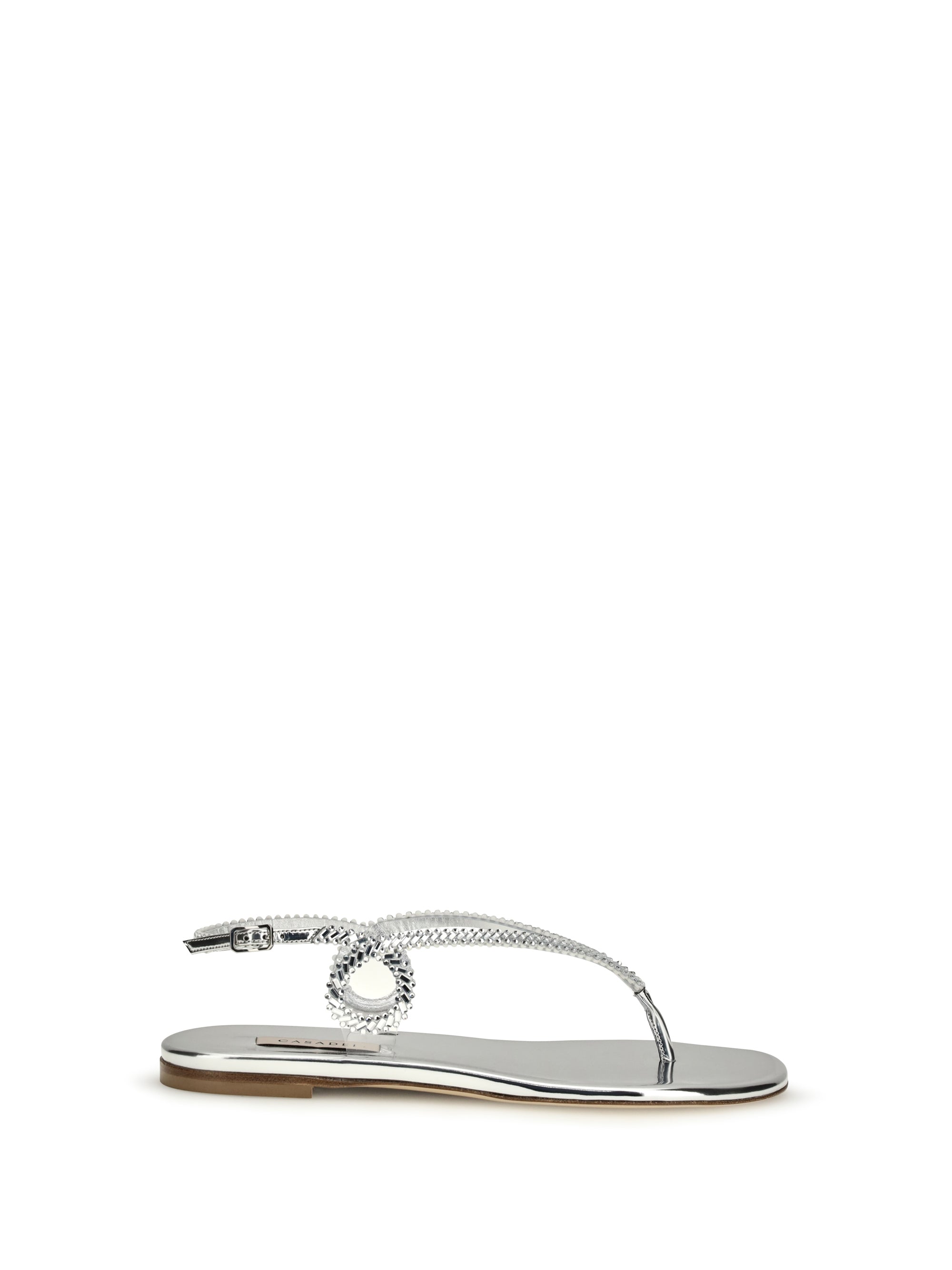 Casadei Josephine Sandal — Silver