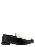Givenchy Label-Detail Leather Loafer — Black