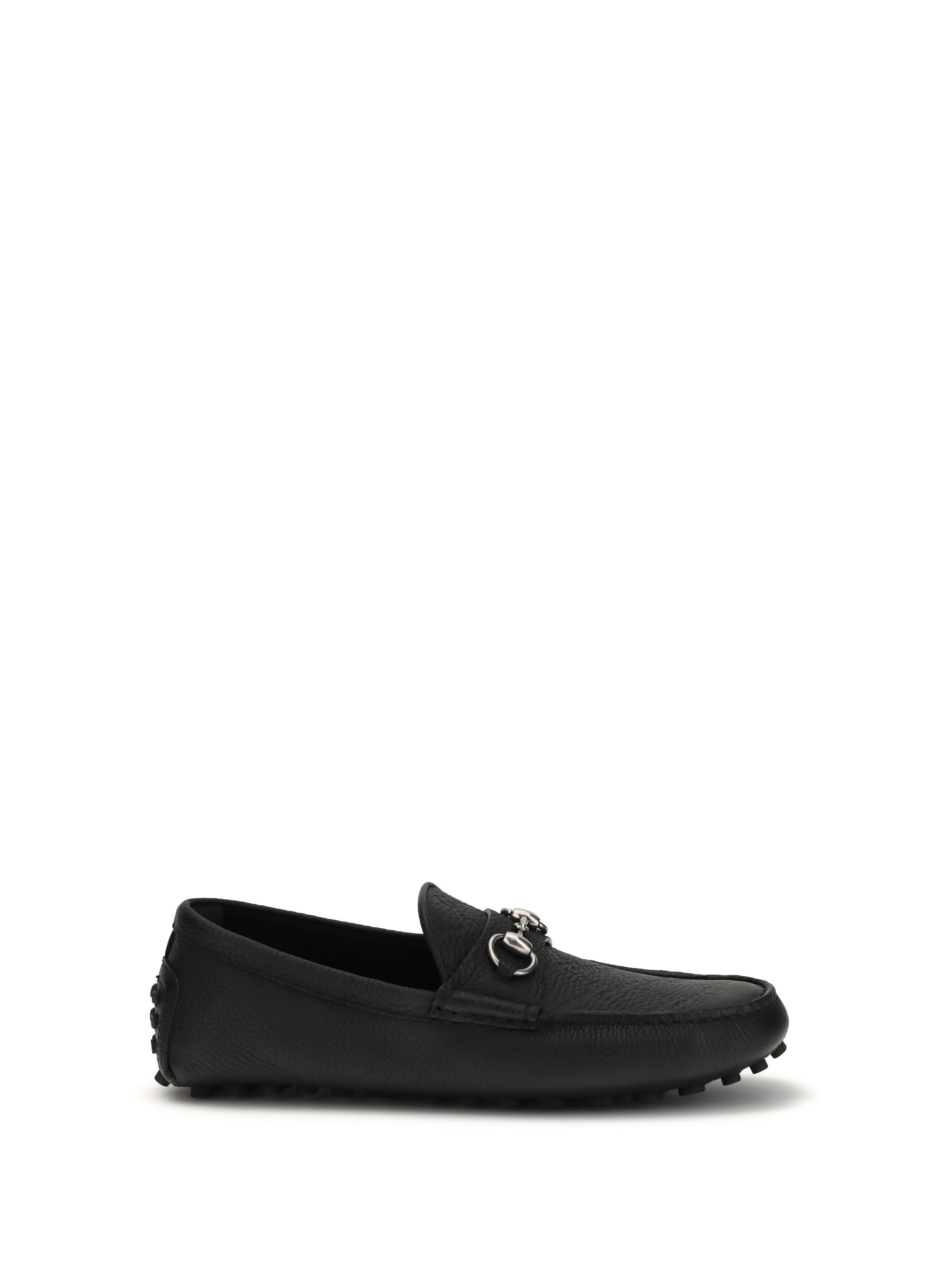 Gucci Horsebit Driver Loafer — Black