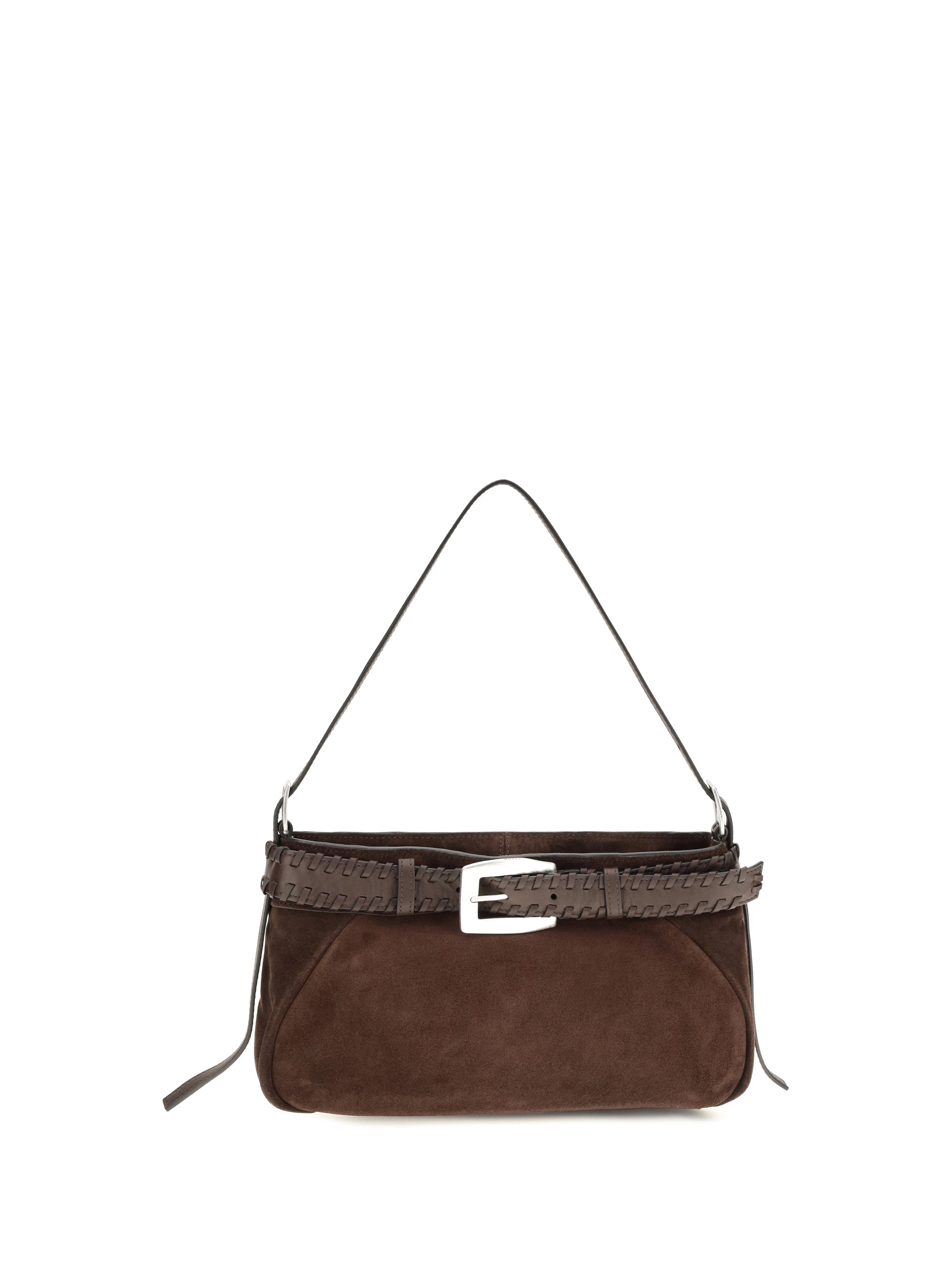Staud Brooklyn Shoulder Bag — Brown