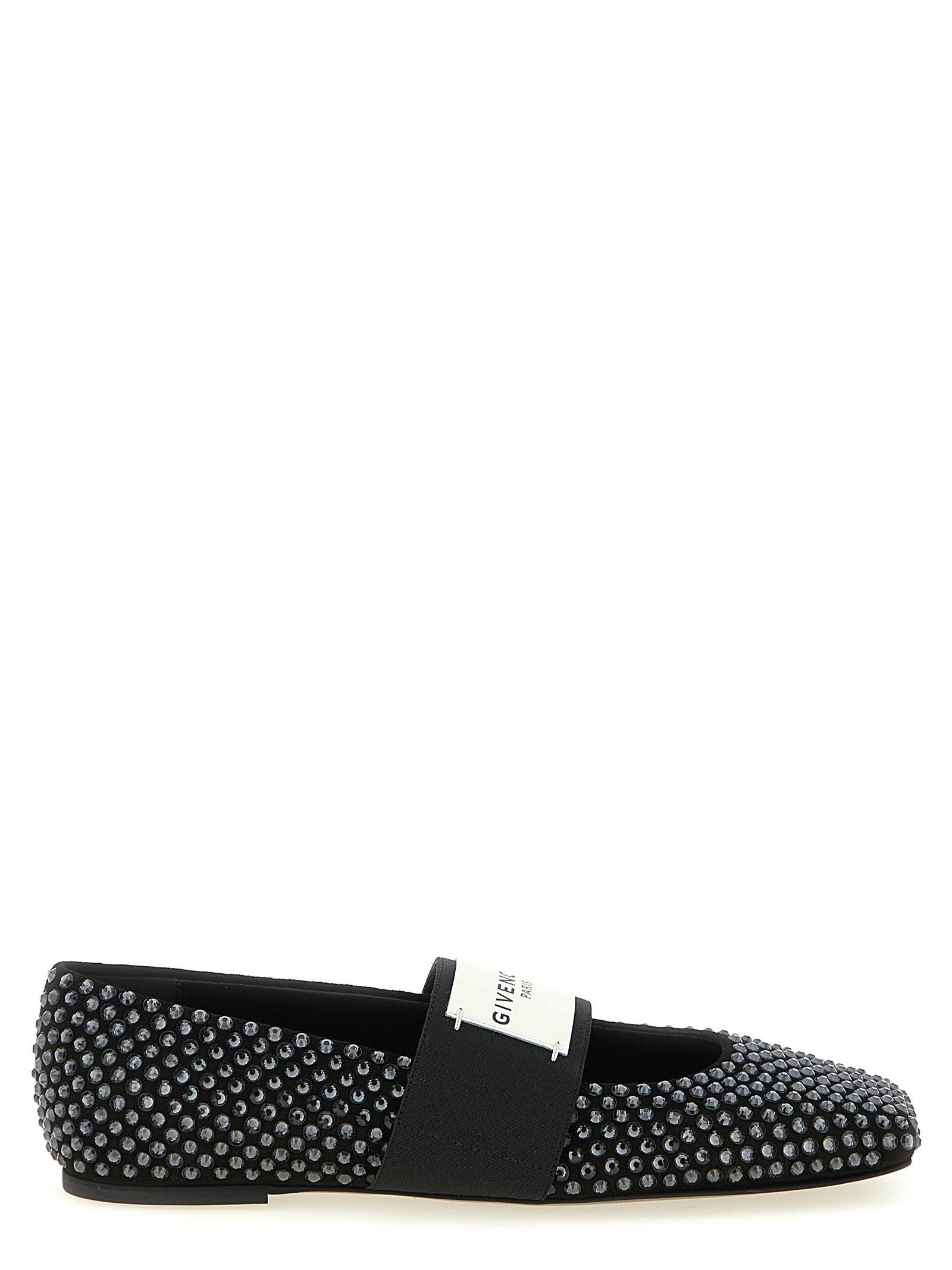 Givenchy Sliced Square Ballet Flat — Black