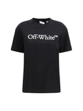 Camiseta con logo estampado de Off-White — Negra