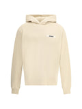 Jacquemus Logo-Patch Cotton Hoodie — Beige