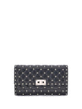 Bolso de hombro Valentino Garavani Rockstud Spike - Negro