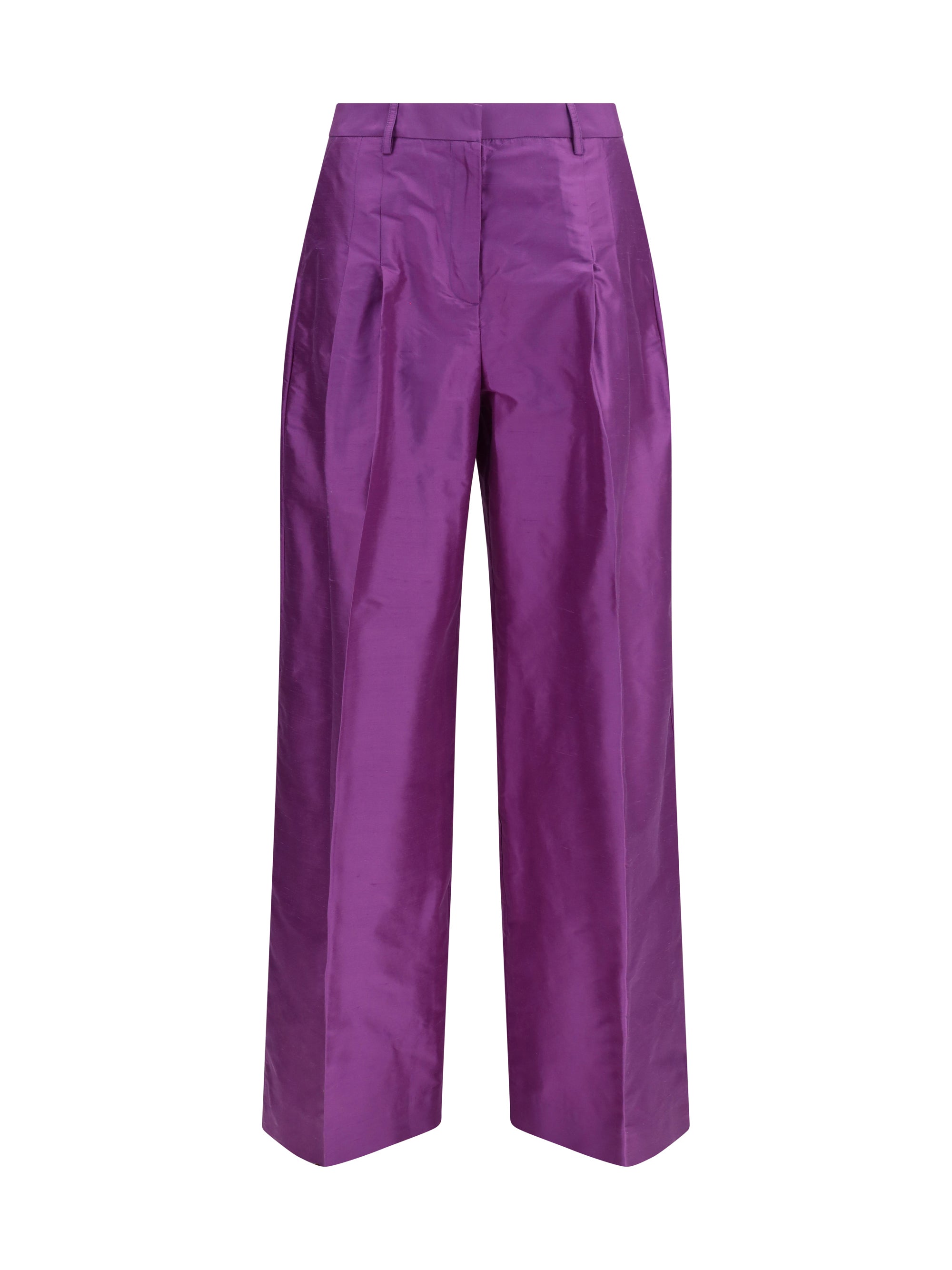 Sara Roka Trousers — Purple