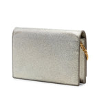 Small Metallic Kate Tassel Wallet On Chain
