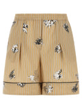 Le Twins Sole Bermuda Shorts — Beige