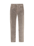 Jacob Cohen Straight-Leg Corduroy Trousers — Gray