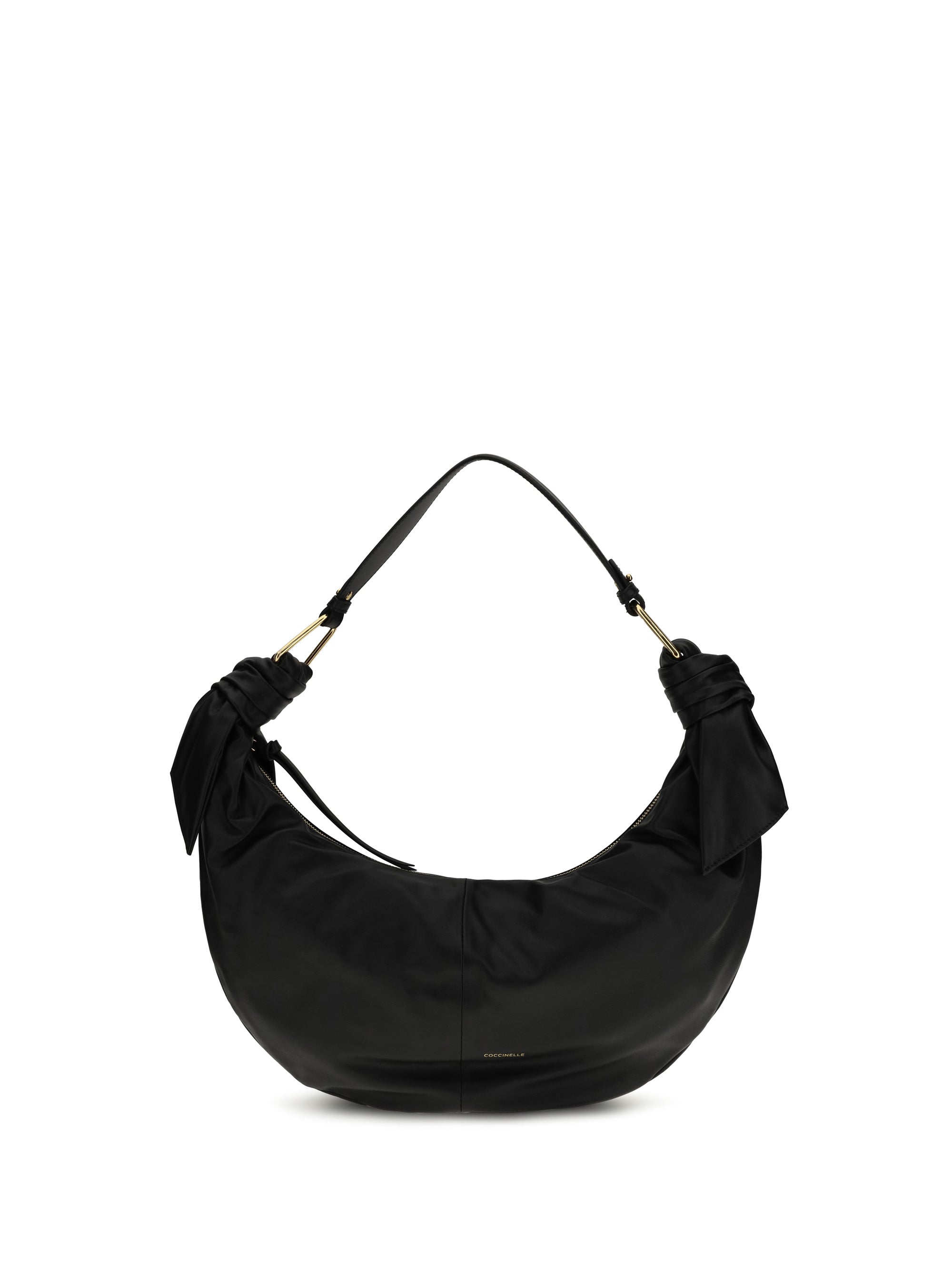 Coccinelle Furoshiki Shoulder Bag — Black