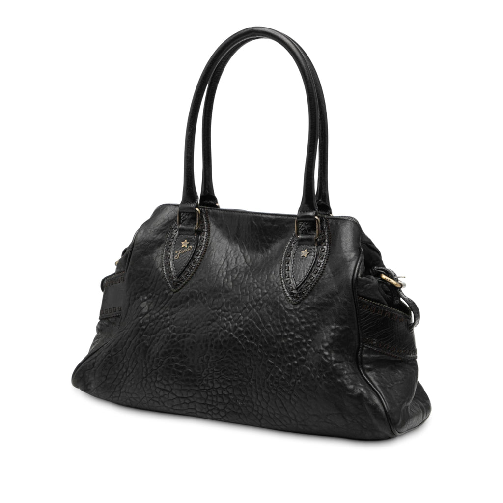 Leather Etniko Du Jour Handbag