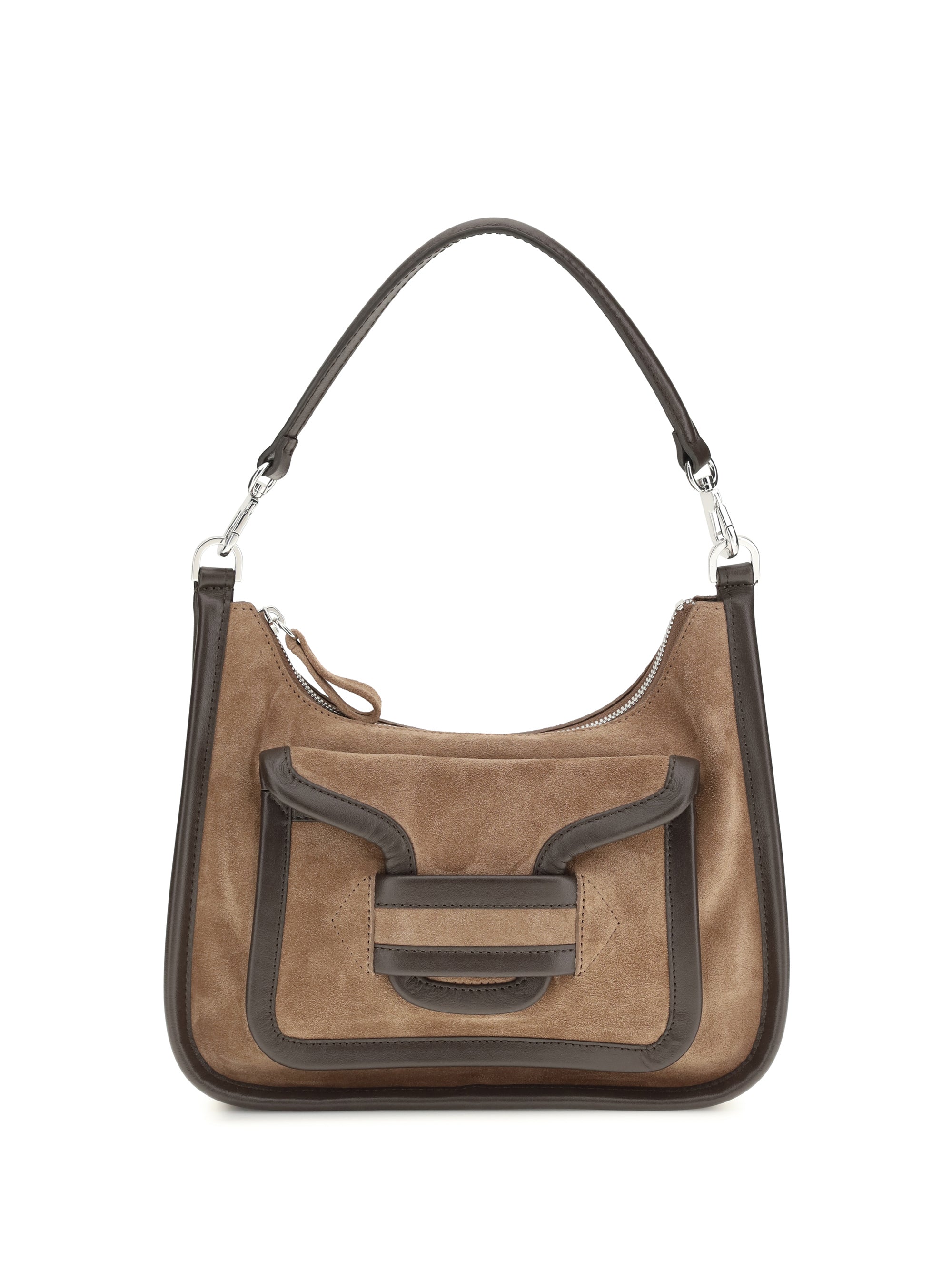 Pierre Hardy Alpha Day Miss Shoulder Bag — Brown