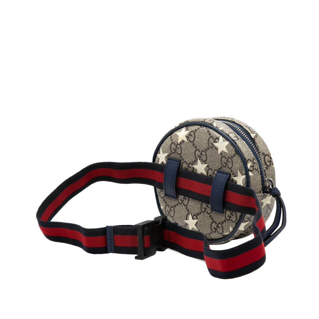 Kids GG Supreme Stars Web Belt Bag