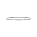Half Eternity Diamond Flex Bangle