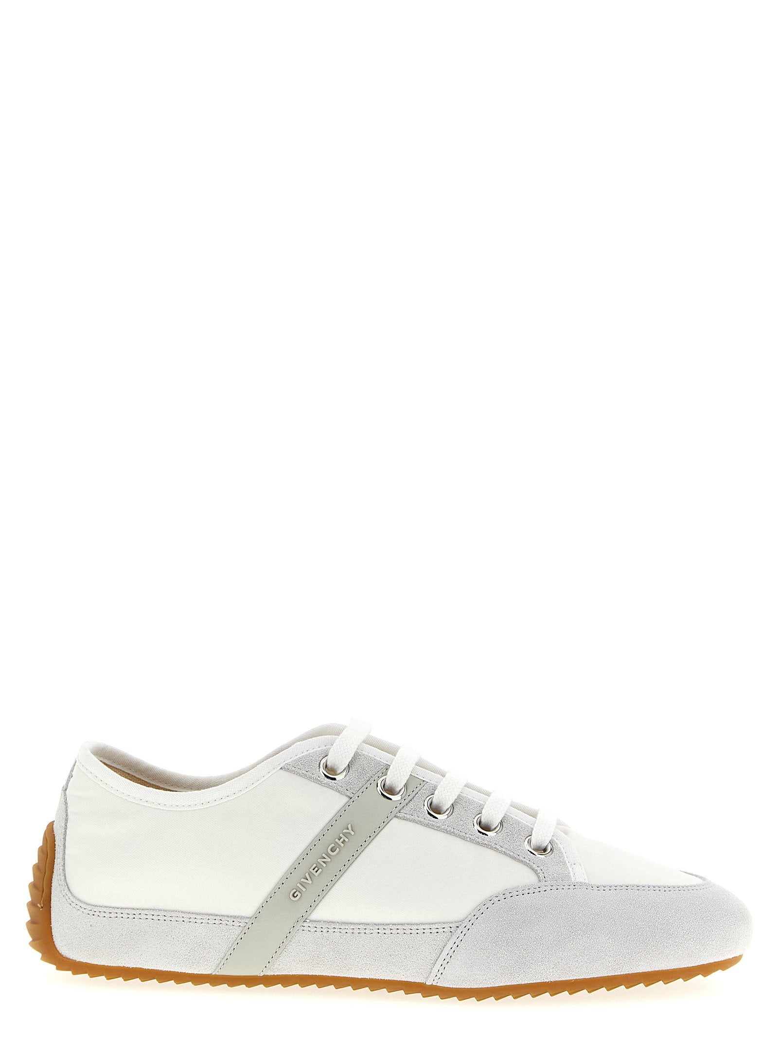 Givenchy Nylon and Suede Colorblock Sneaker — White